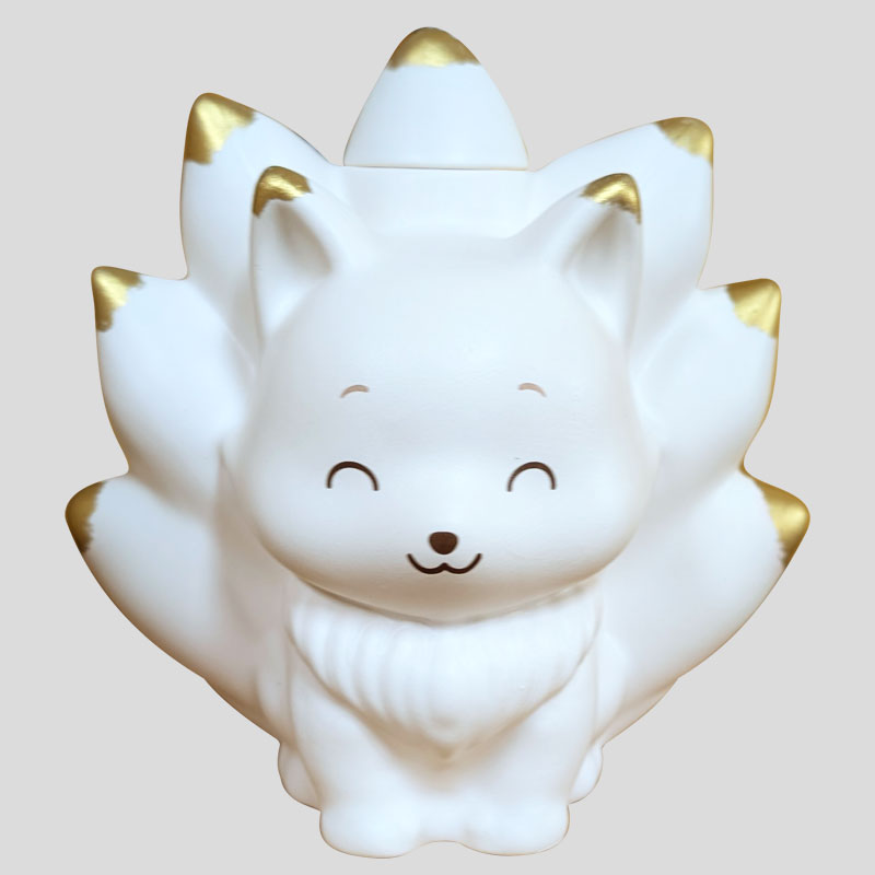 歐文瓷 狐然暴富 狐狸造型瓷瓶